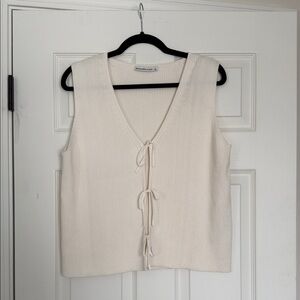 Abercrombie & Fitch Cream Tank Top